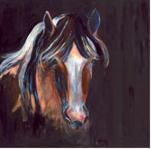 # V93 - Acrylic Horse #1