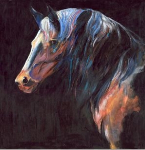 # V94 - Acrylic Horse #2